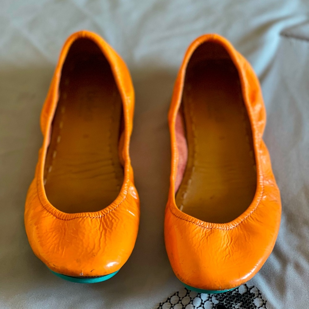 Outrageous Orange Tieks